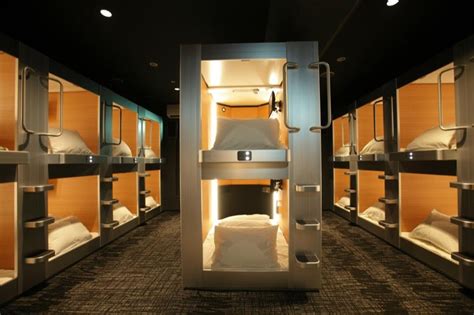 Japan's Coolest Looking Capsule Hotels .